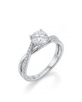 Sibel – Liaison Céleste Natural Round Diamond Infinity Engagement Ring