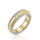 Imperium Layered Wedding Band