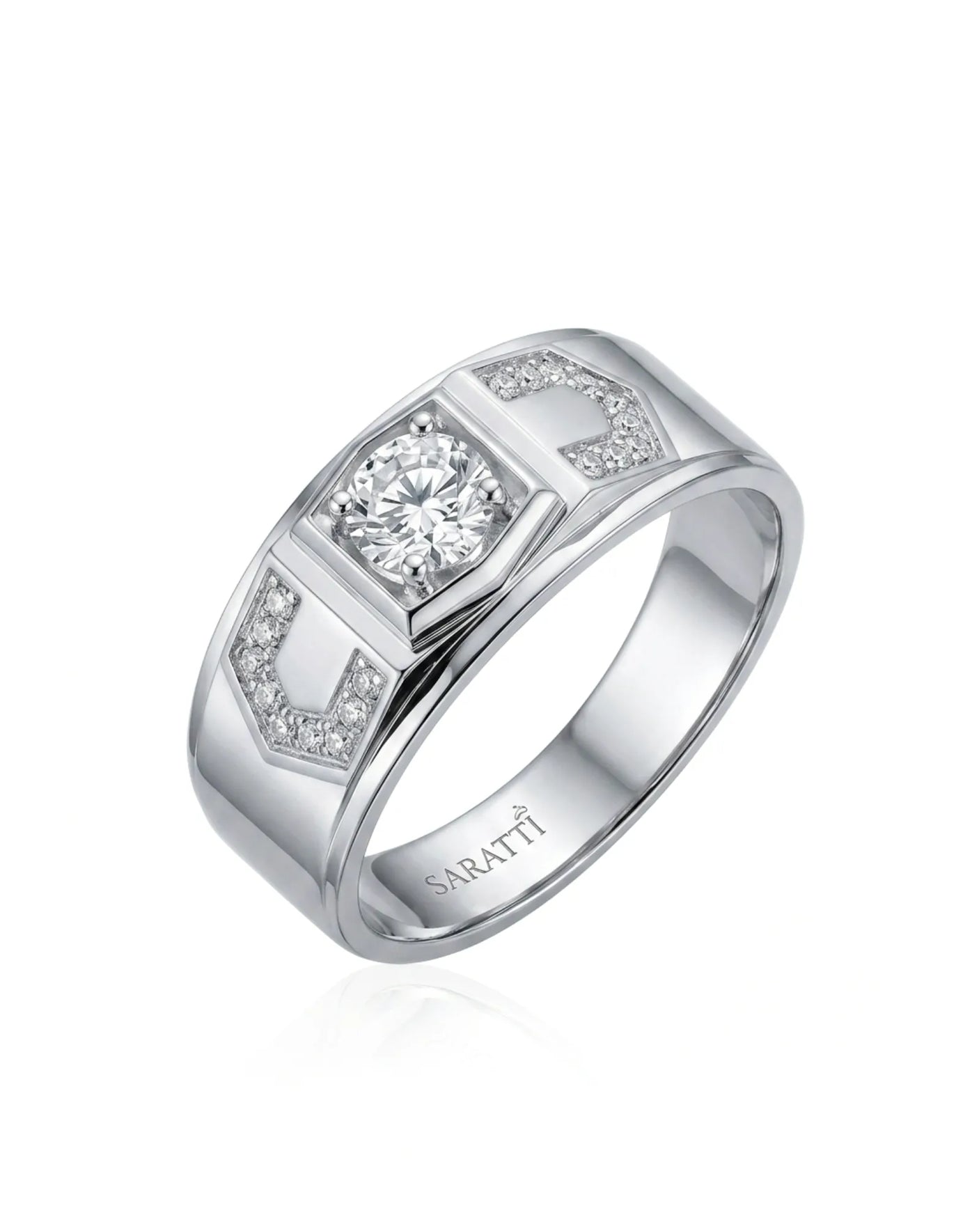 Art Deco Escalade Diamond Ring
