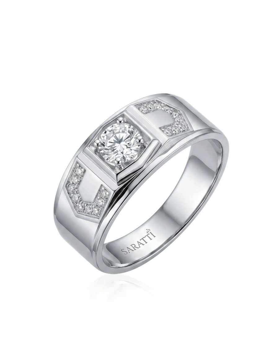 Art Deco Escalade Diamond Ring