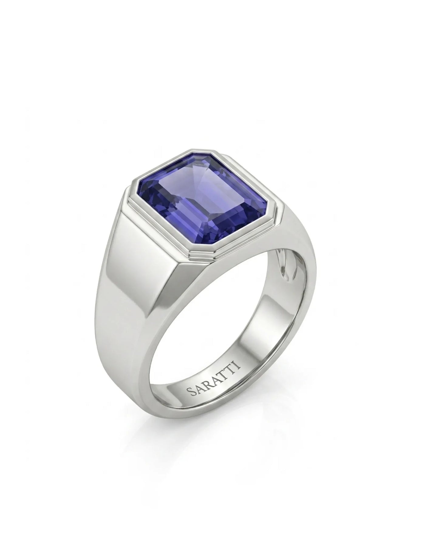 Orion Tanzanite Signet Ring