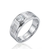 Six Paths Echelon Diamond Ring