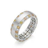 Imperium Golden Diamond Eternity Band