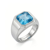 Aurelion Topaz Signet Ring