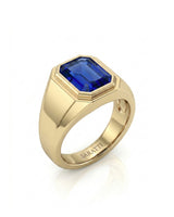 Imperium Sapphire Signet Ring