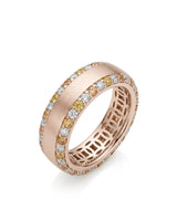 Imperium Golden Diamond Eternity Band