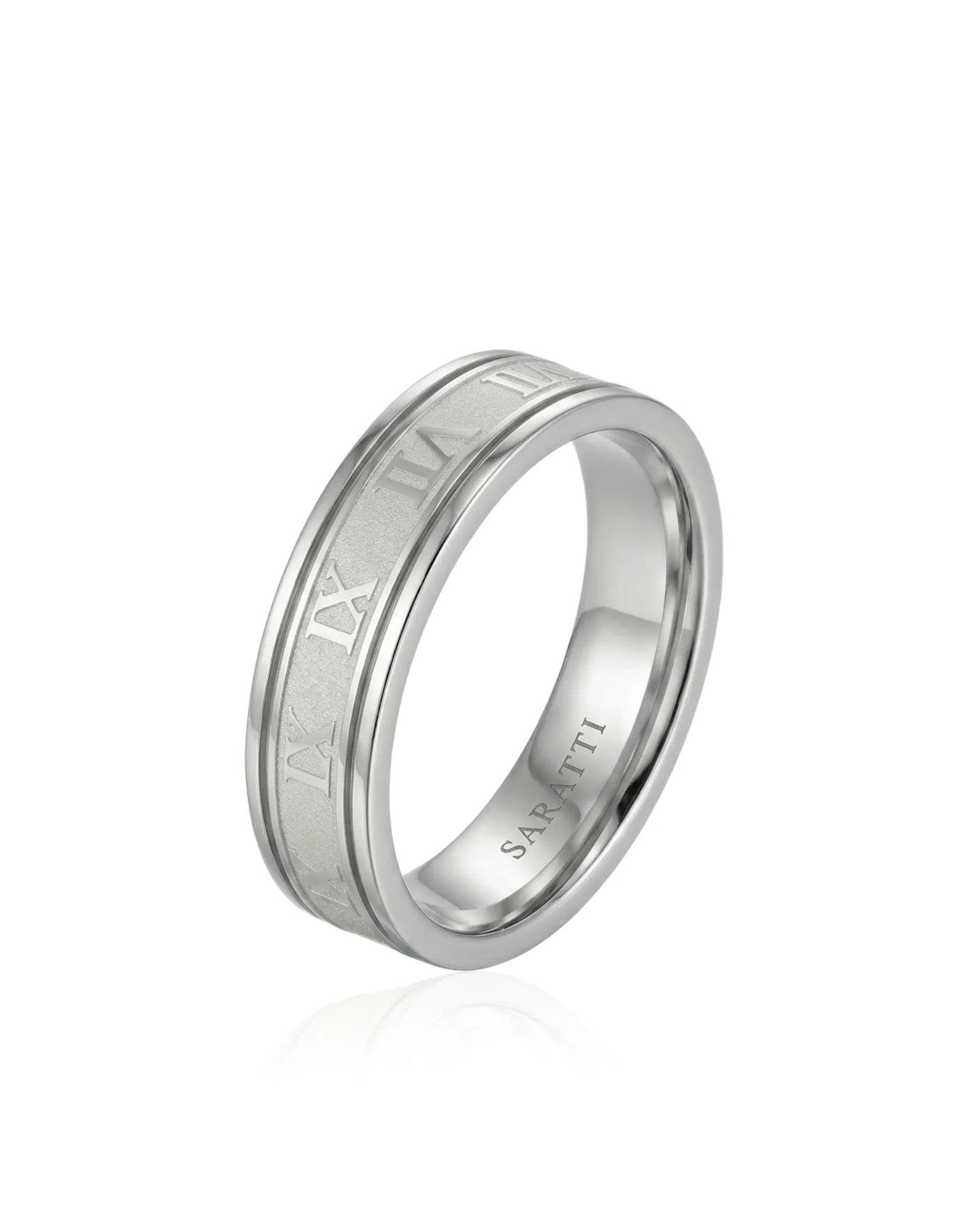 Eternum Roman Wedding Band