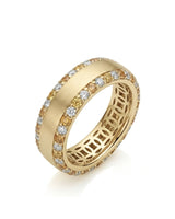 Imperium Golden Diamond Eternity Band