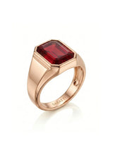 Sovereign Ruby Signet Ring