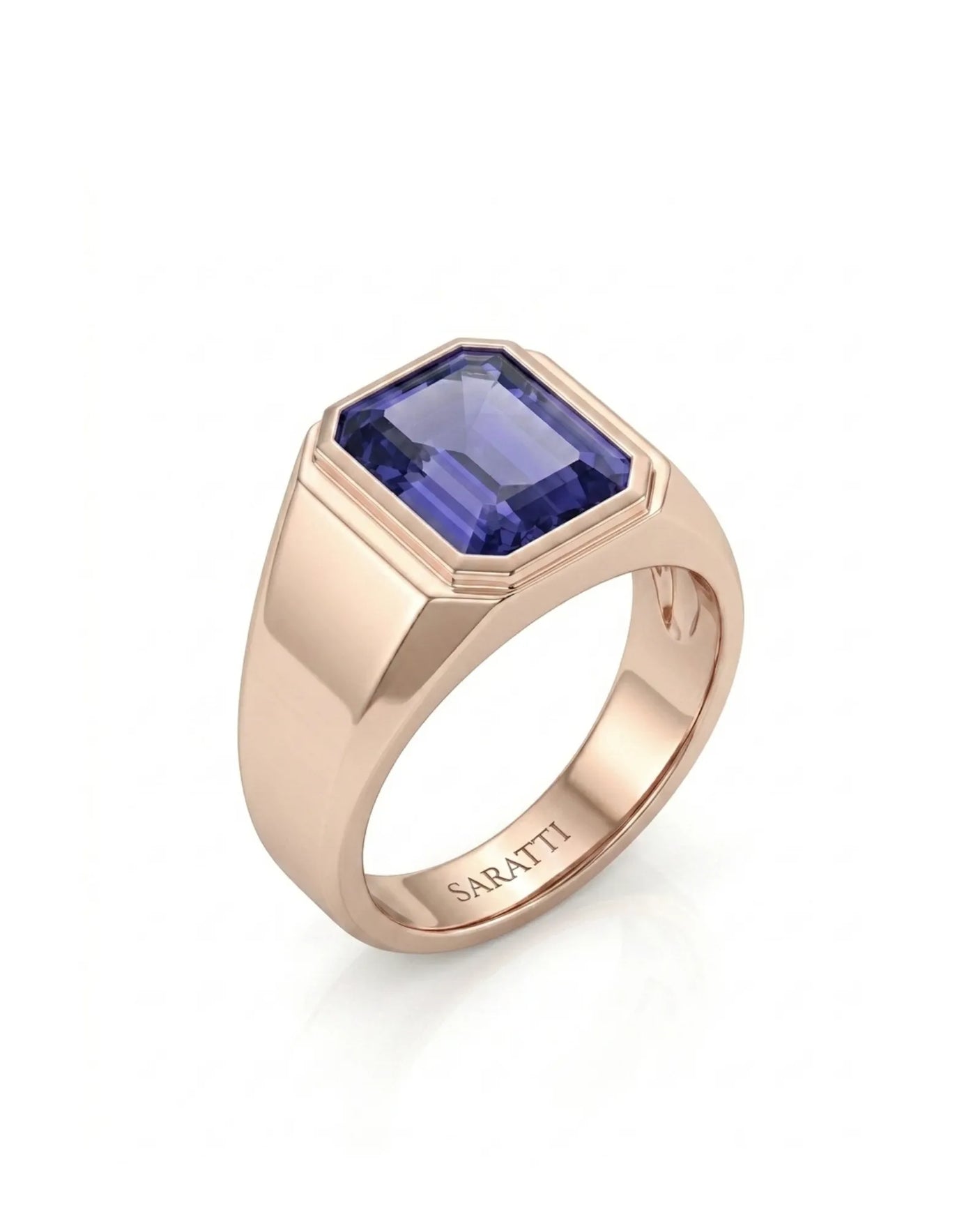 Orion Tanzanite Signet Ring