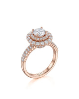 Bettina – Whispered Vows Natural Round Diamond Triple Halo Ring