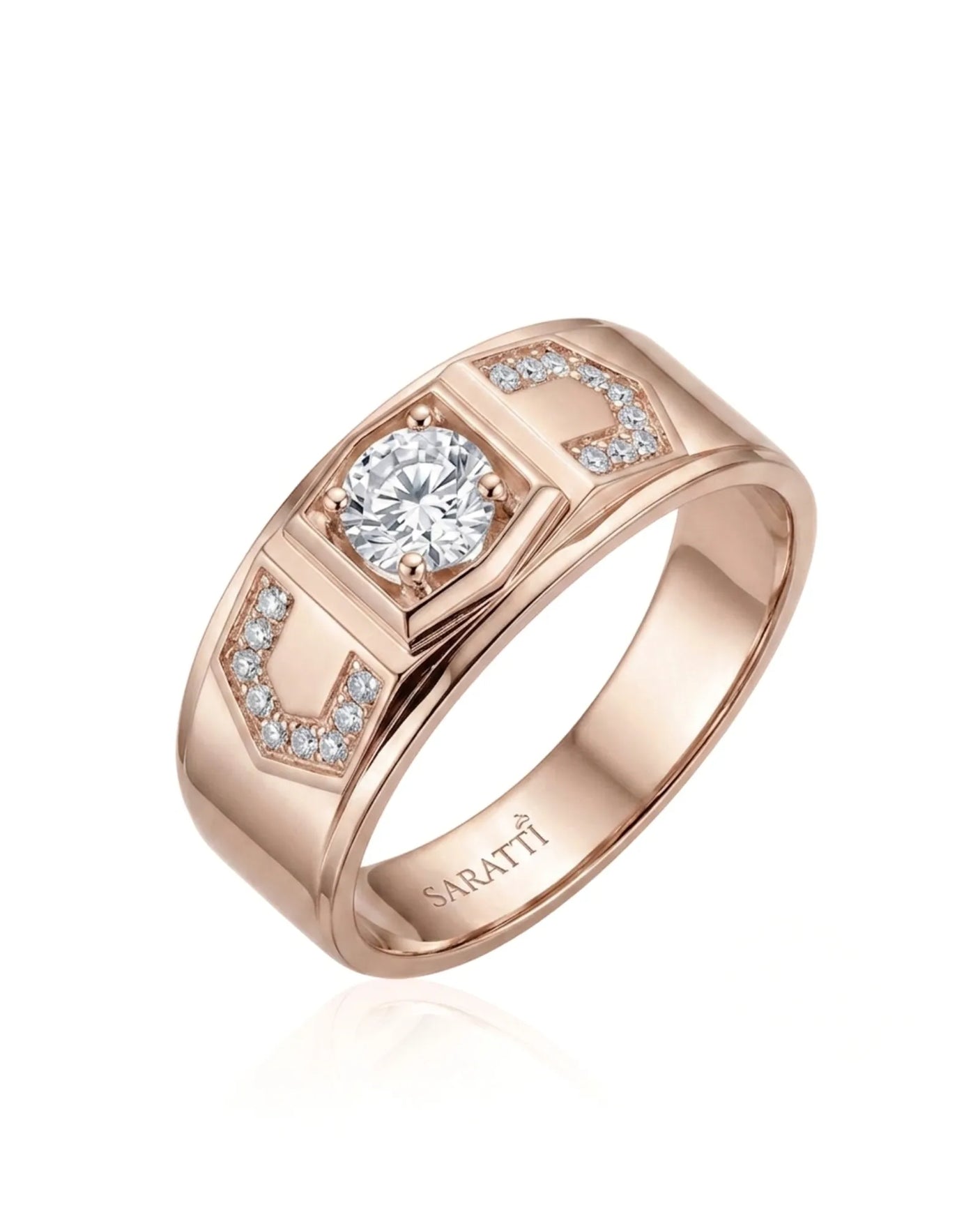 Art Deco Escalade Diamond Ring