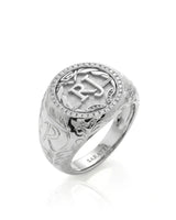 Regent Halo Men’s Diamond Signet Ring