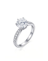 Ema – Natural Round Diamond Six-Prong Engagement Ring