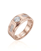 Six Paths Echelon Diamond Ring