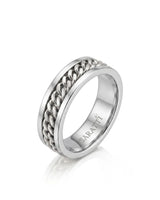 Apex Chain Wedding Band