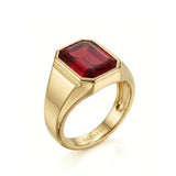 Sovereign Ruby Signet Ring