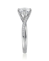 Amira - White Radiance Natural Diamond Ring
