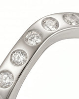 Yellow Gold Wedding Band with Diamonds
