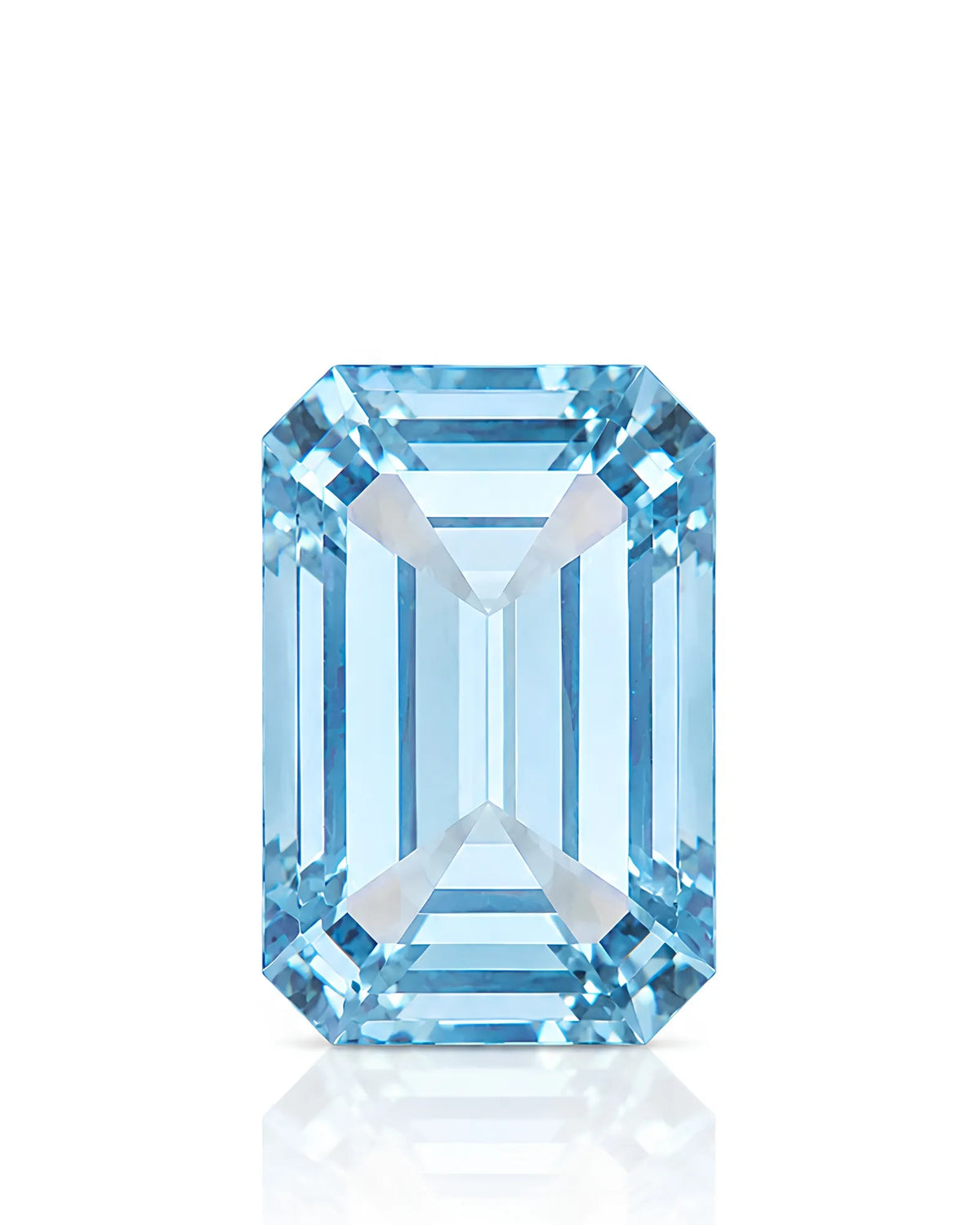 3.04 carats Natural Exceptional Santa Maria Aquamarine | Emerald Cut
