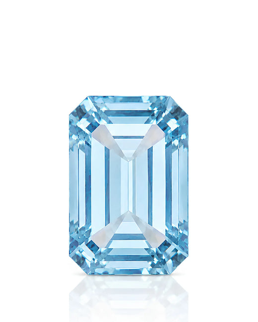 3.04 carats Natural Exceptional Santa Maria Aquamarine | Emerald Cut