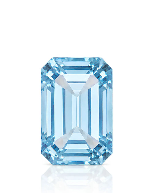 3.04 carats Natural Exceptional Santa Maria Aquamarine | Emerald Cut