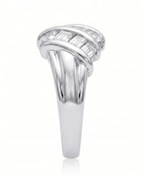 Baguette Eternity Band in Yellow Gold