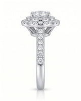 Keira – Gleaming Promise Natural Round Diamond Double Halo Ring