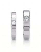 Aura Diamond Wedding Set | His & Hers