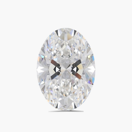 4.21-carat Oval Cut Lab Diamond | Saratti