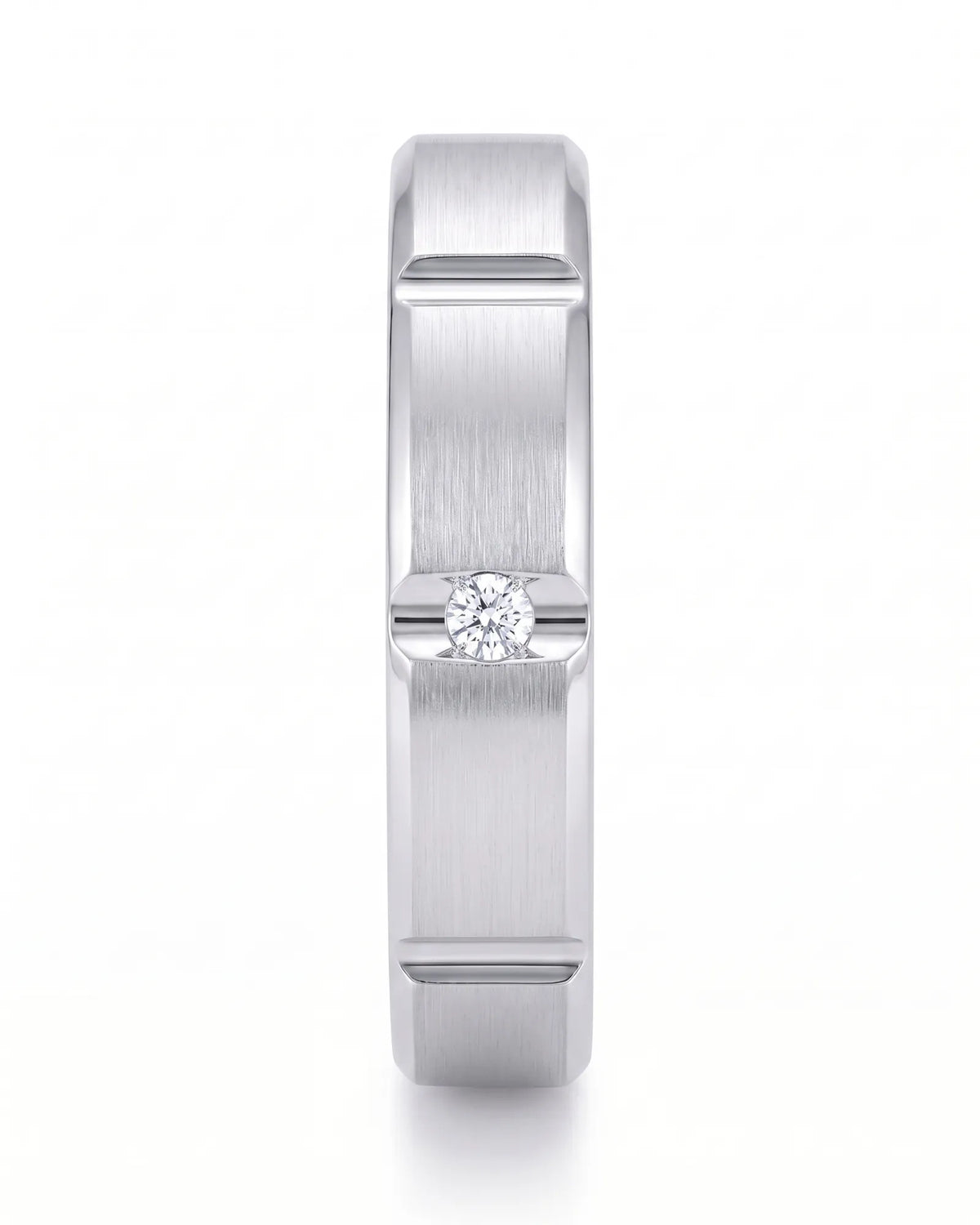 Linear Covenant Wedding Set | His & Hers