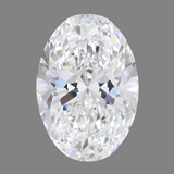 E-colored Oval Shaped Lab Diamond Gemstone| Saratti