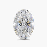 5.19 cts Oval F Color Lab Diamond | IGI Certified