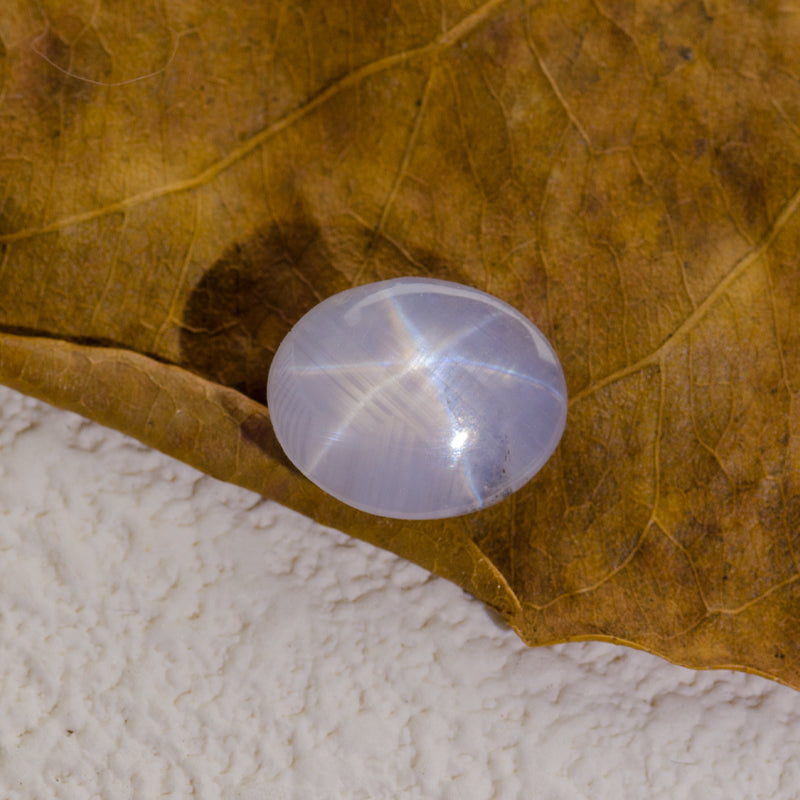 5.35-carat Natural Star Sapphire Displaying Asterism | Saratti