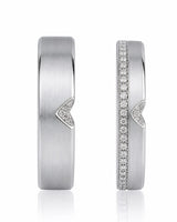 Steel Dimension Wedding Set