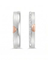 The Sweet Embrace Duo Wedding Ring Set