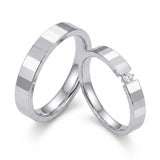 Diamond Nexus Wedding Rings for Him & Her