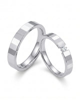 Diamond Nexus Wedding Rings for Him & Her