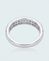 Diamond Infinity Band in Yellow Gold