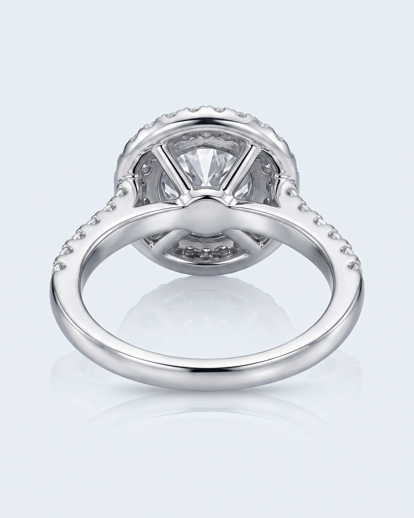 Keira – Gleaming Promise Natural Round Diamond Double Halo Ring