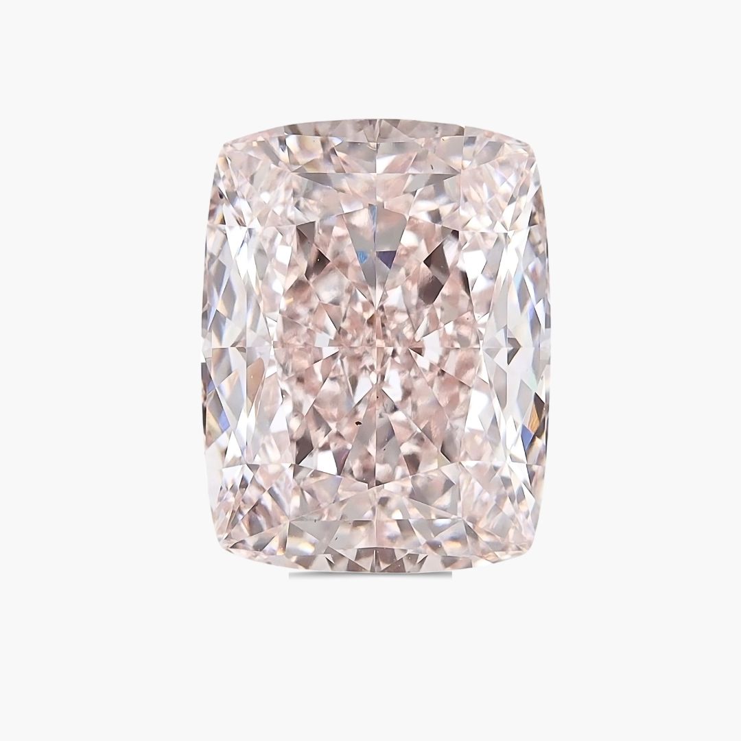 5.40 cts Cushion Cut VS1 Fancy Pink Lab Diamond | IGI