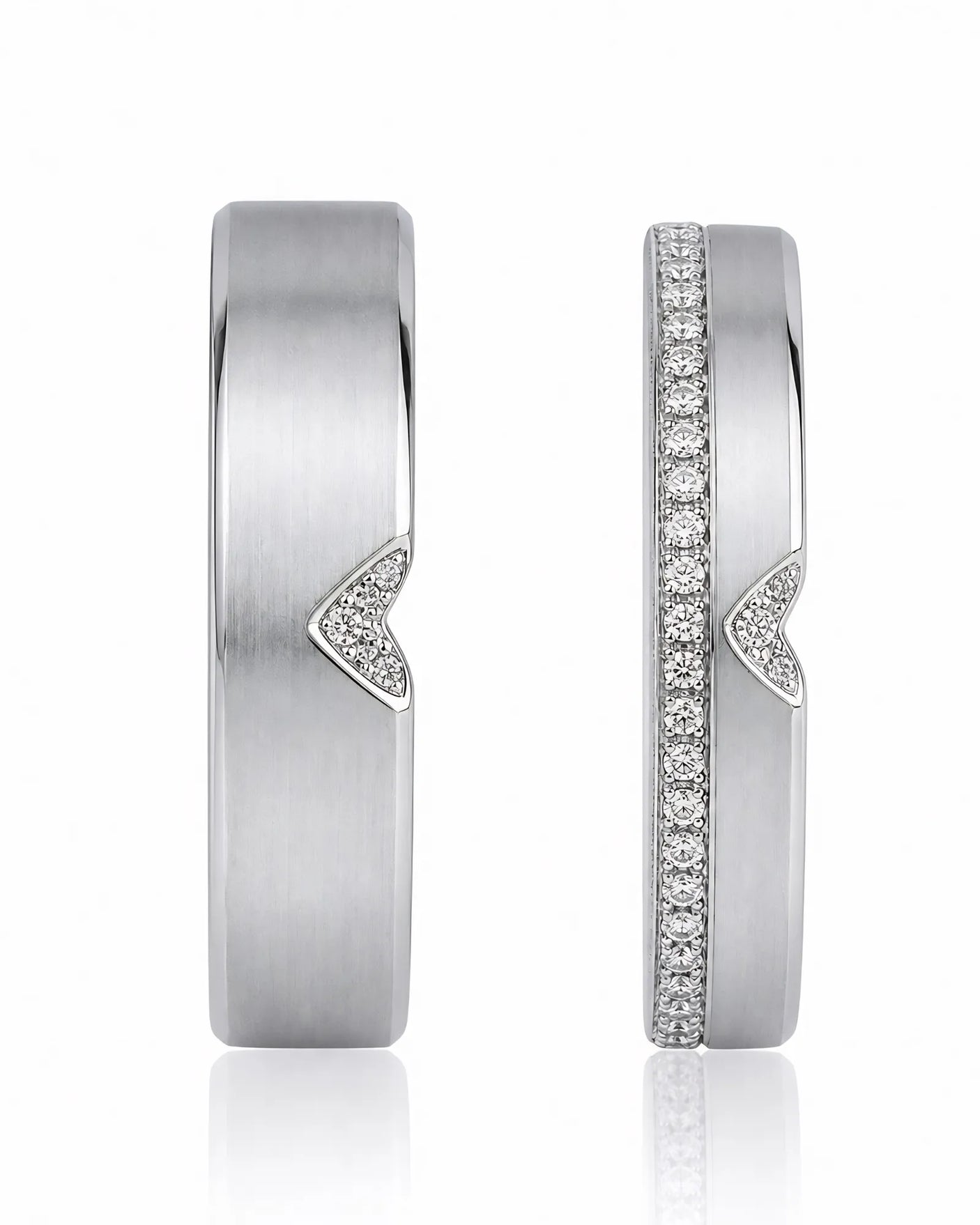 Steel Dimension Wedding Set
