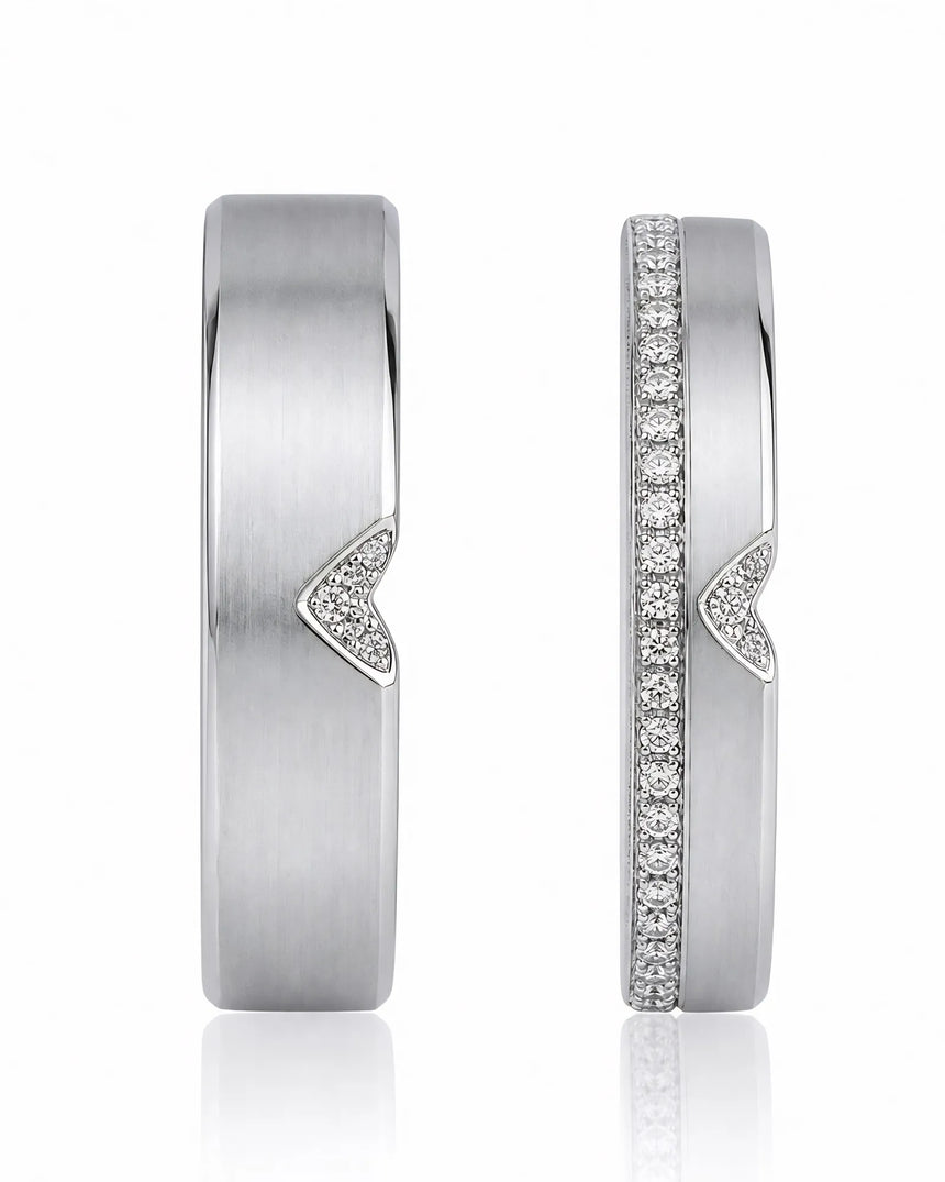 Steel Dimension Wedding Set