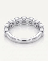 Diamond Wedding Band in White Gold