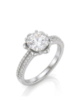 LAURE • Cushion Moissanite Yellow Ring