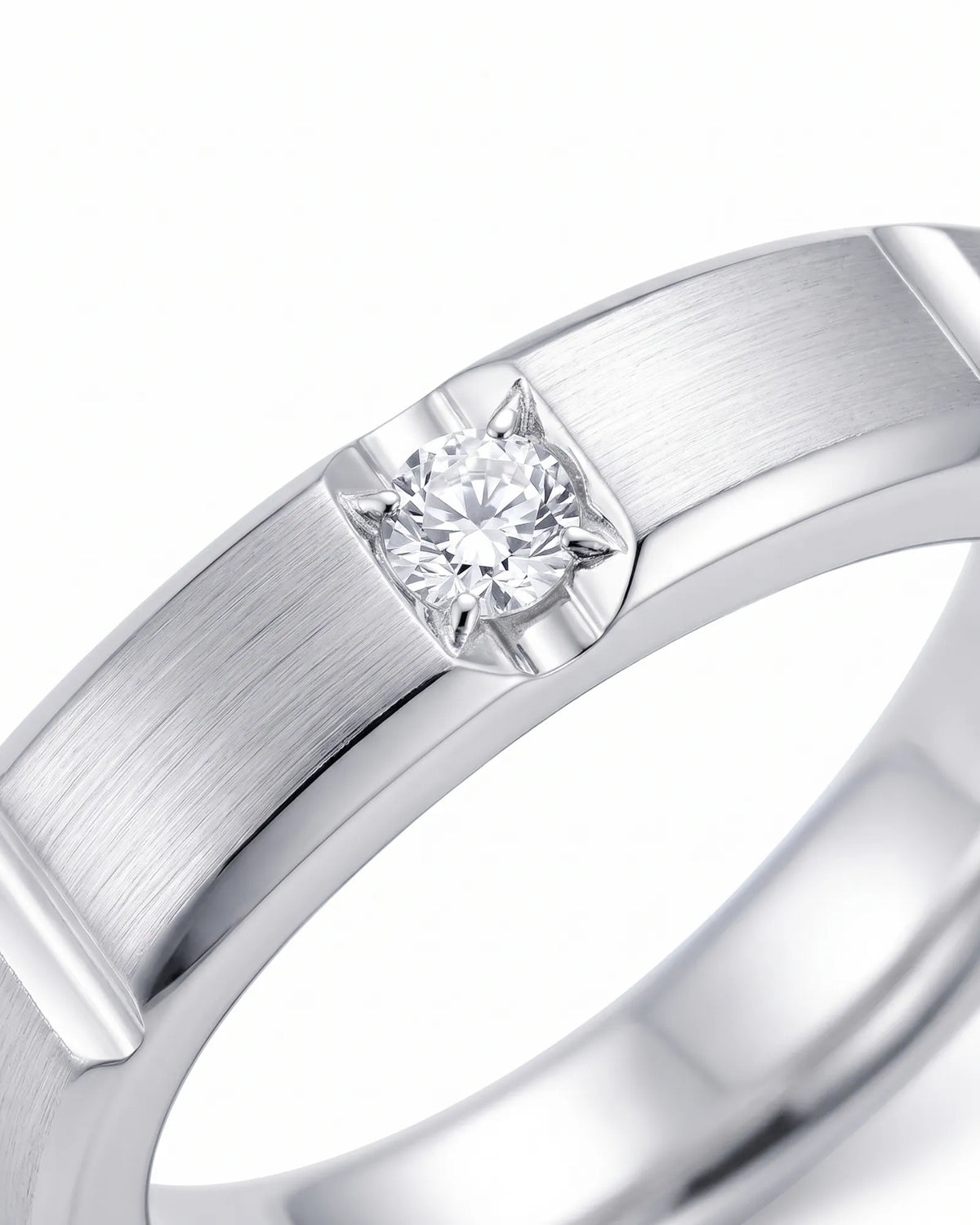 Linear Covenant Wedding Set | His & Hers
