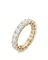 Cushion Diamond Eternity Band in White Gold