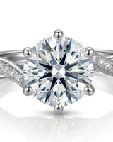 Amira - White Radiance Natural Diamond Ring