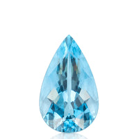 7.61 carats Natural Santa Maria Aquamarine | Pear Cut