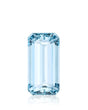 7.67ct Natural Santa Maria Aquamarine octagonal front view | SARATTI